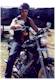 Simon riding Harley